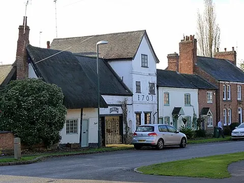 queniborough: a village and civil parish in Charnwood district, Leicestershire, England (OS grid ref SK6412)