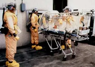 racal suit: a protective suit with a powered air-purifying respirator (PAPR)