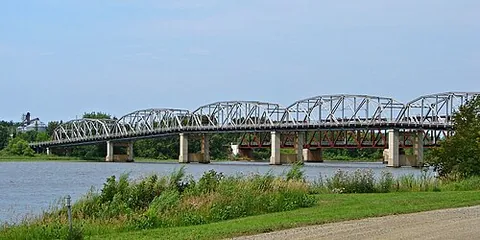 rainy river: an international river in Ontario, Canada, and Minnesota, United States, flowing between Rainy Lake...