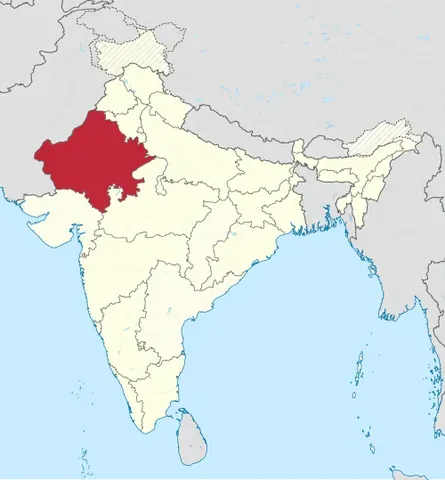 rajasthan: a state in northwestern India, created in 1949 and replacing the former province of Rajputana....