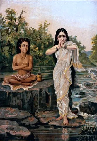 rambha: one of the most beautiful apsaras in Hindu mythology