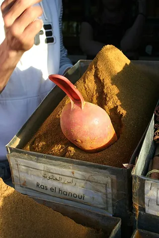 ras el hanout: a variable mixture of spices, found in Tunisia, Algeria, and Morocco