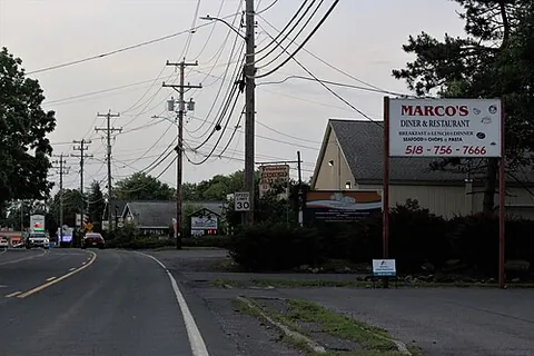 ravena: a village in the town of Coeymans, Albany County, New York, United States