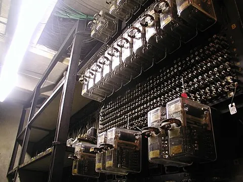 relay room: a room in a railway signalling installation where relays for operating signals and points or...