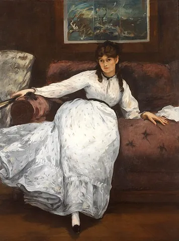 repose: to lay (someone, or part of their body) down to rest