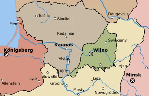 republic of central lithuania: a short-lived, unrecognized state in the Vilnius region that existed from 1920 to 1922 and was...