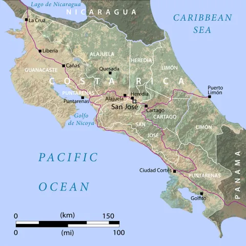 republic of costa rica: official name of Costa Rica: a country in Central America
