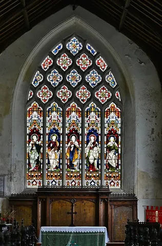 reticulated tracery: a form of bar tracery used in Gothic architecture, particularly during the Decorated period in...
