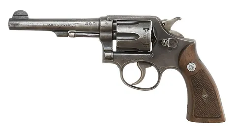 revolver: a handgun with a revolving chamber enabling several shots to be fired without reloading