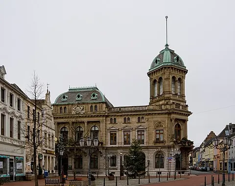 rheinberg: a town on the Rhine in Wesel district, North Rhine-Westphalia, Germany