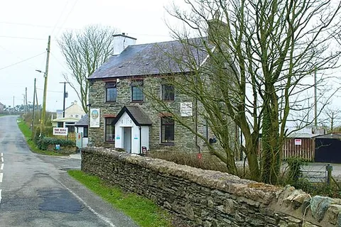 rhosgoch: a small village in Rhosybol community, Anglesey, Wales (OS grid ref SH4089)
