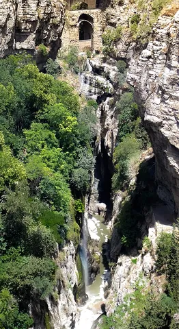 rhumel river: a river in Constantine, Algeria