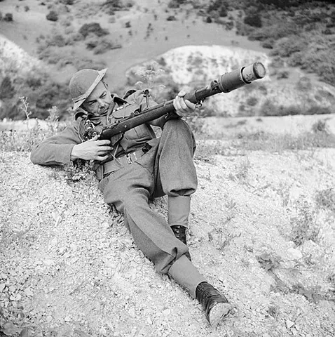 rifle grenade: a grenade (small explosive device) designed to be launched from the muzzle of an infantry soldier's...