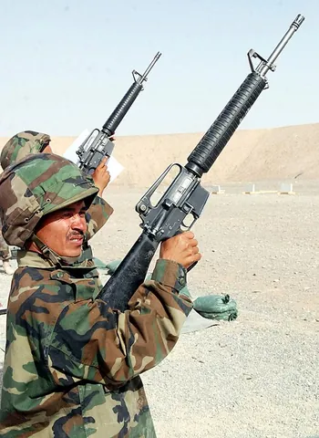 rifleman: a soldier trained to use a rifle as a primary weapon