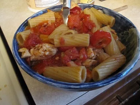 riggies: rigatoni pasta
