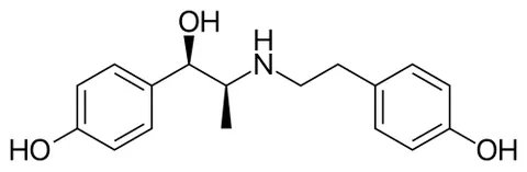 ritodrine: a sympathomimetic drug (beta-adrenoreceptor agonist) given by intravenous infusion in the form of...