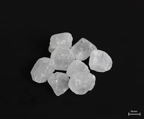 rock sugar: white or brown sugar that has been crystallized into chunks