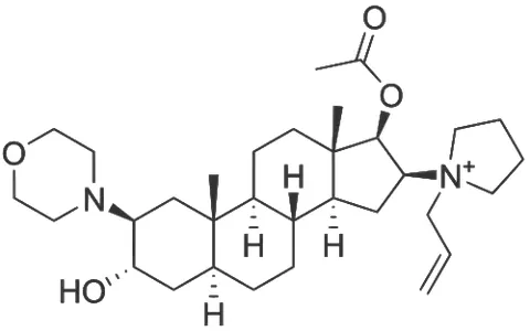 rocuronium: an aminosteroid nondepolarizing neuromuscular blocker used in anesthesia, to facilitate...