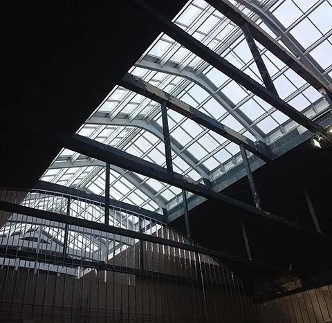 roof light: a window (or set of windows) set into a roof of a buildig in order to admit light