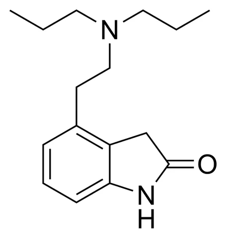 ropinirole: a particular dopamine agonist used in the treatment of Parkinson's disease
