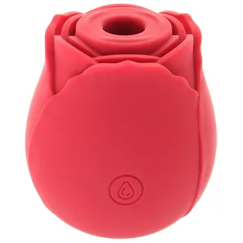 rose toy: a vibrator resembling a rose designed for clitoral stimulation