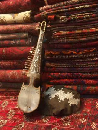 rubab: a traditional lute-like musical instrument of Central Asia