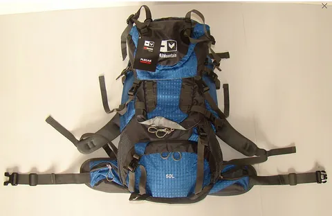 rucksack: a bag carried on the back or shoulder, supported by straps
