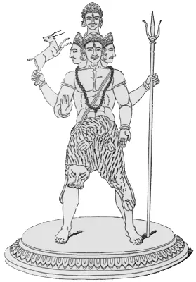 rudra: a Rigvedic deity, associated with wind or storm and the hunt