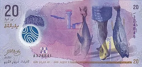 rufiyaa: the official currency of the Maldives, equal to 100 laari