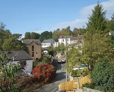 ruspidge: a village in Ruspidge and Soudley parish, Forest of Dean district, Gloucestershire, England (OS...