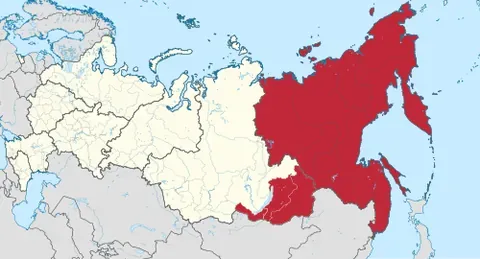 russian far east: the Russian part of the East Asia, between Lake Baikal in Eastern Siberia and the Pacific Ocean