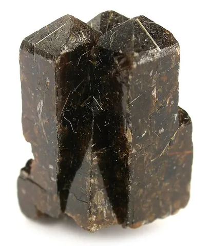 rutile: the most frequent of the three polymorphs of titanium dioxide, crystalizing in the tetragonal...