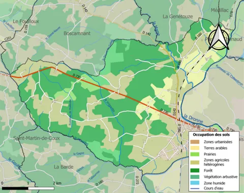 saint-aigulin: a commune in Charente-Maritime department, Nouvelle-Aquitaine, France