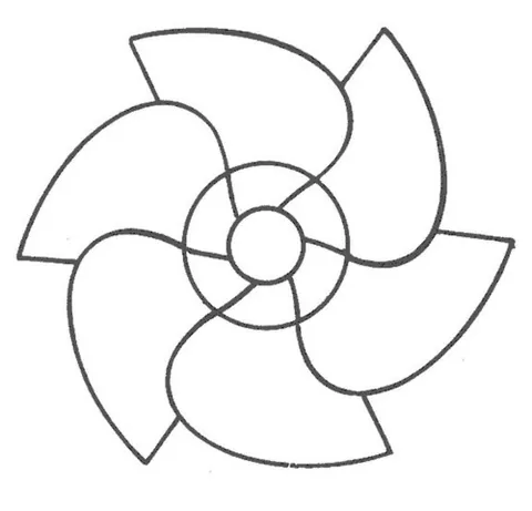 sakia: a water wheel, traditionally drawn by a draft animal, but now with a motor. It is about 2-5 meters...