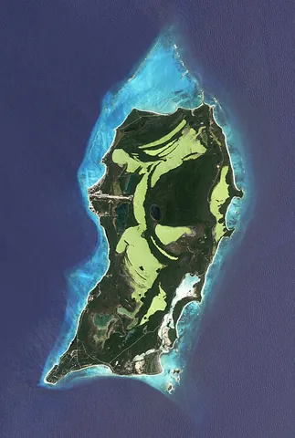 san salvador island: the first island discovered by Christopher Columbus during his first voyage