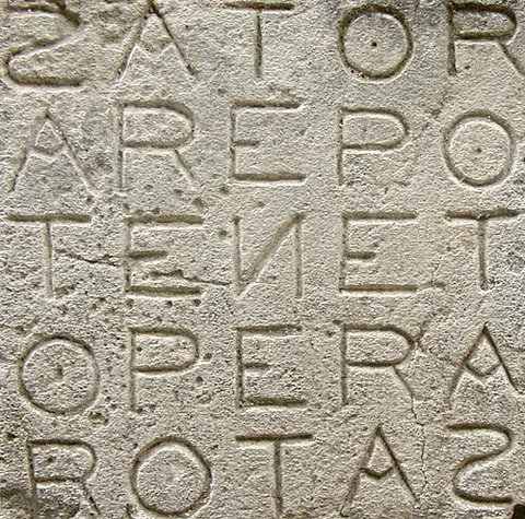 sator square: a palindromic word square