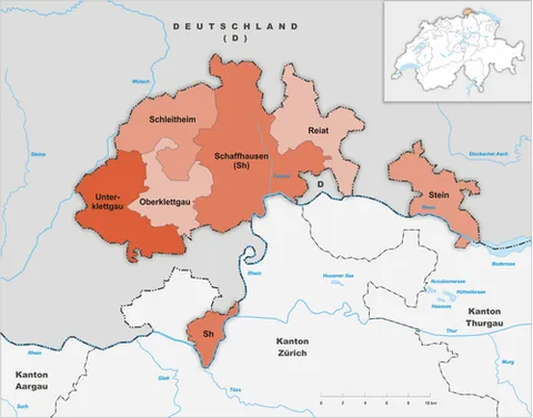 schaffhausen: a canton of Switzerland