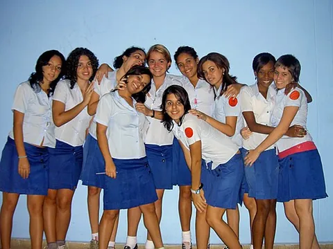 schoolgirl: a girl attending school