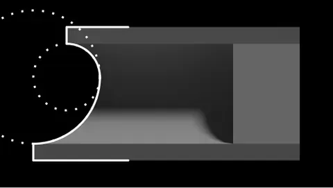 scotia: a concave molding with a lower edge projecting beyond the top