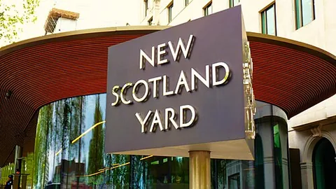 scotland yard: the headquarters of the Criminal Investigation Department of the London Metropolitan Police Force