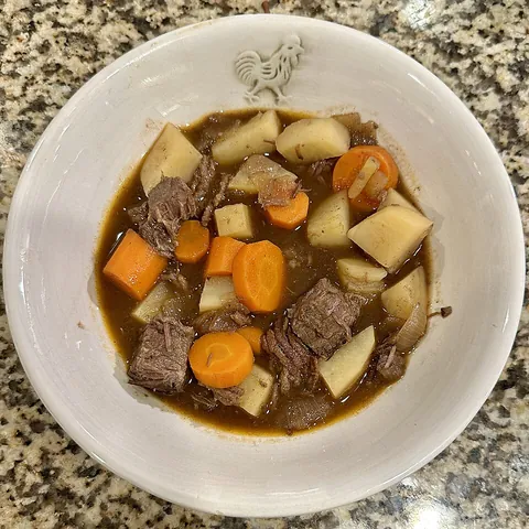 scouse: a stew associated with the Liverpool area, usually containing (at least) meat, onions, carrots and...