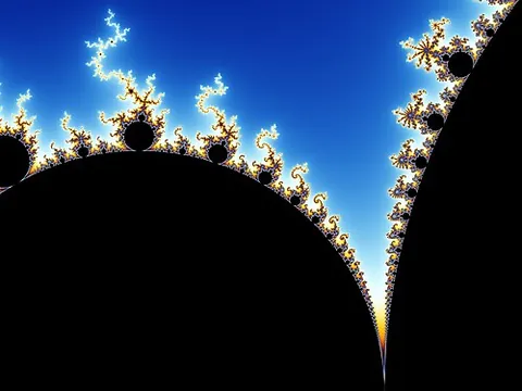 seahorse valley: the area between the "head" and the "body" of a Mandelbrot set, located approximately around -0.75...