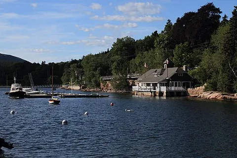 seal harbor: a community in the town of Mount Desert, Hancock County, Maine, United States