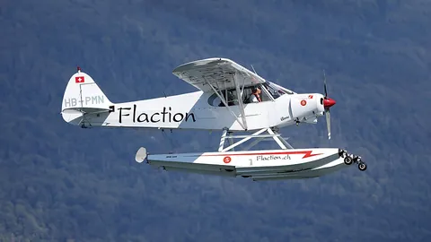 seaplane: any aircraft capable of taking off from, and alighting on the surface of water
