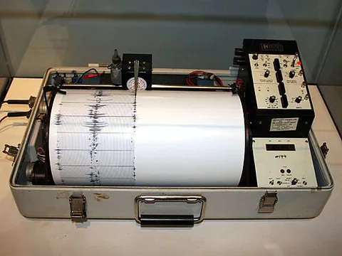 seismometer: a device used by seismologists to detect and measure seismic waves and therefore locate earthquakes...