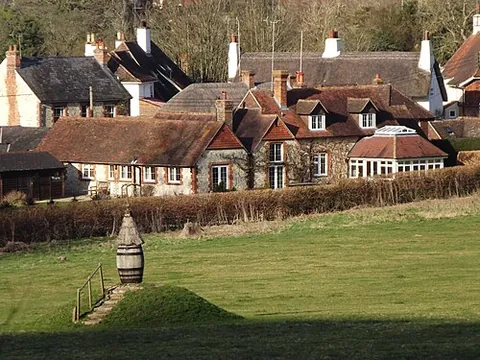 selborne: a village and civil parish in East Hampshire district, Hampshire, England (OS grid ref SU7433)