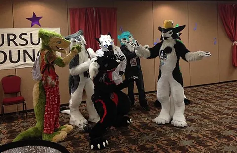 sergal: a fictional open species of extraterrestrial, ovoviviparous, anthropomorphic creatures with slick,...