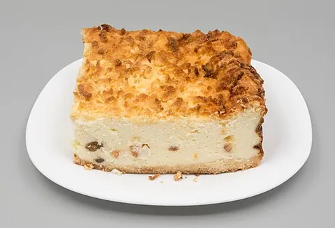 sernik: a baked Polish type of cheesecake that uses twaróg and is based more on eggs and butter, without...