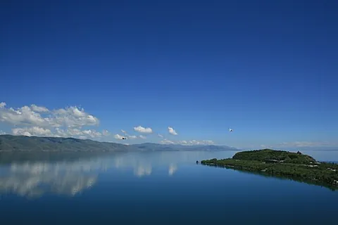 sevan: large freshwater mountain lake in Armenia