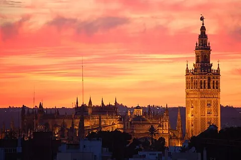 seville: the capital city of Andalusia, Spain